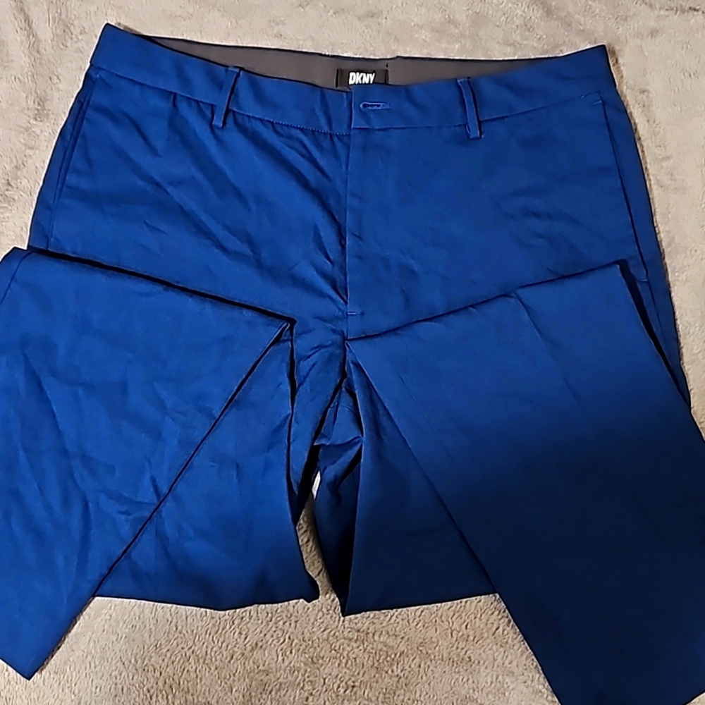 DKNY Mens blue dress pants